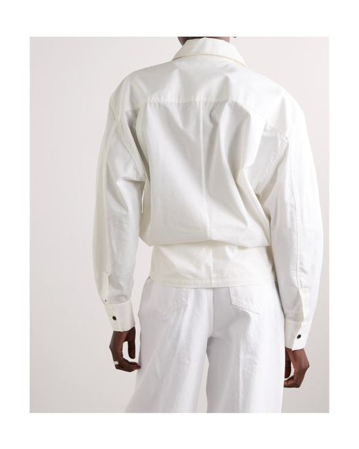 Co. White Button Shirt