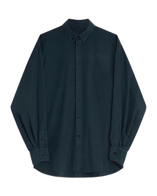 Phoebe Philo Blue Button-Down Collar Shirt