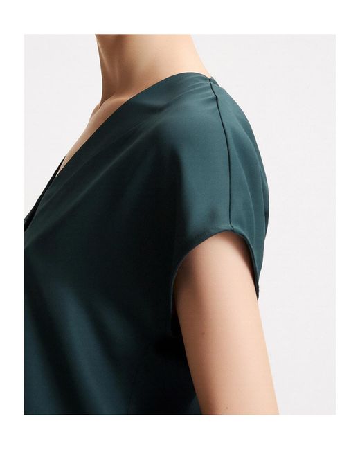 Marella Green V-Neck Overshirt