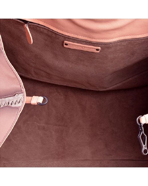 Bottega Veneta Pink Logo Handbag