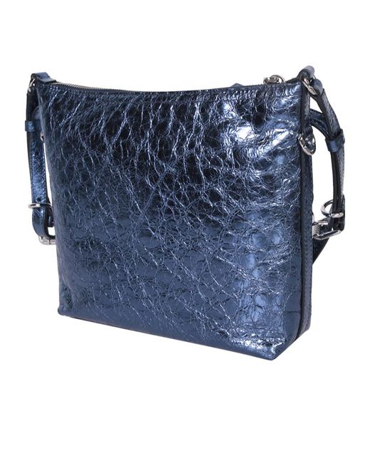 Givenchy Blue Voyou Small Shoulder Bag