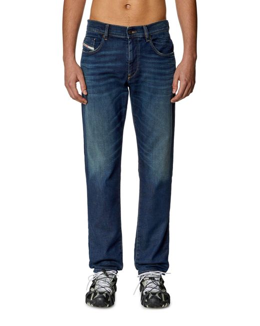 DIESEL Blue D-Strukt Skinny Fit Jeans for men