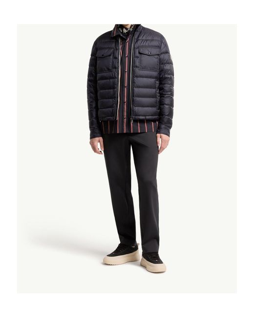 Moncler Blue Vydori Detachable Vest Padded Jacket for men