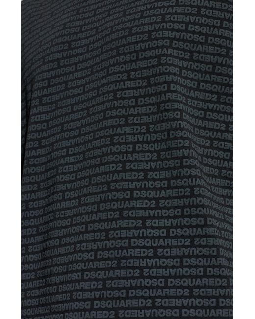 DSquared² Black Short-Sleeved T-Shirt And Two-Piece Set Of Briefs for men