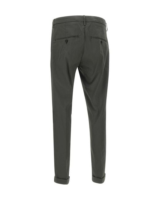 Dondup Gray Gaubert Slim-Fit Pants for men