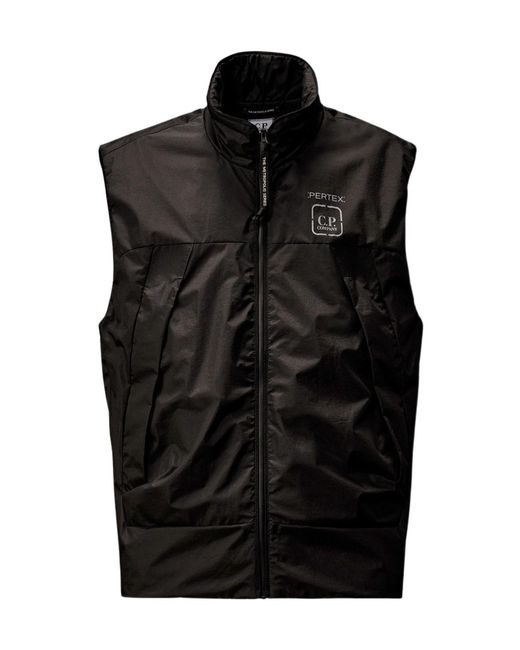 C P Company Black Vest for men
