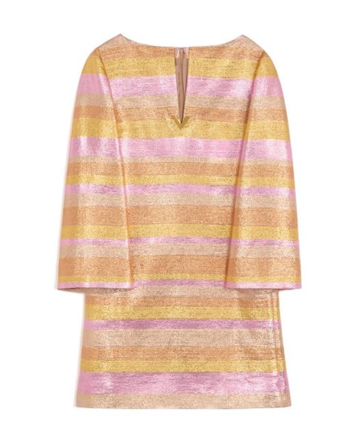 Valentino Pink Long-Sleeved Dress