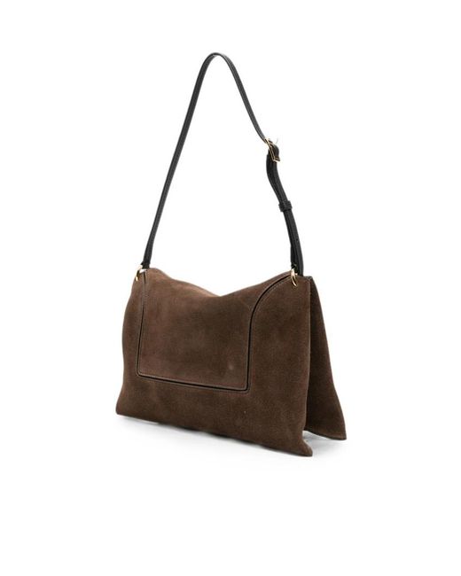 Wandler Brown Flap Shoulder Bag