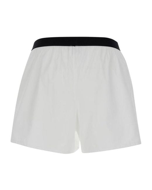 Tom Ford White Logo Waistband Stretched Boxers for men