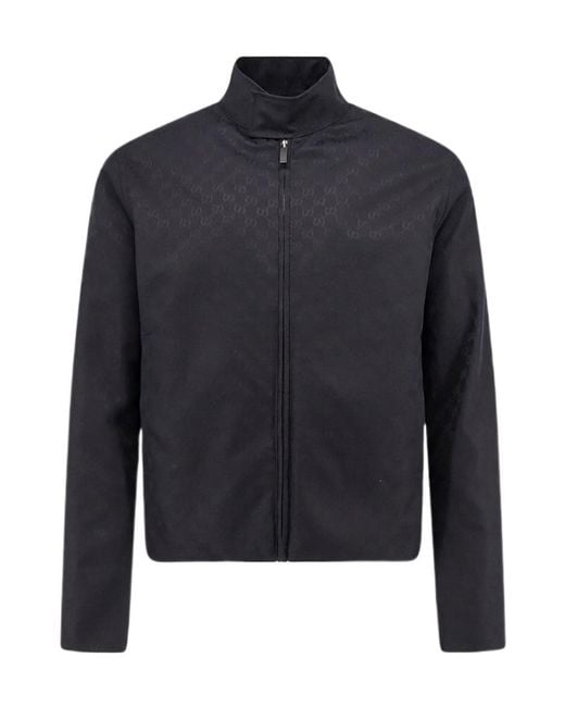 Gucci Blue Long Sleeve Jacket for men
