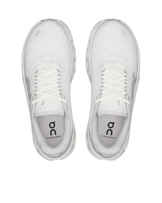 On Shoes Gray Cloudmonster Lace-Up Running Sneakers