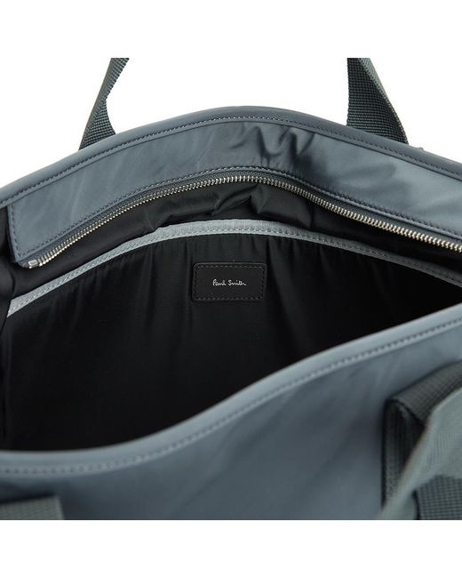 Paul Smith Gray Top Handle Shopper Bag for men