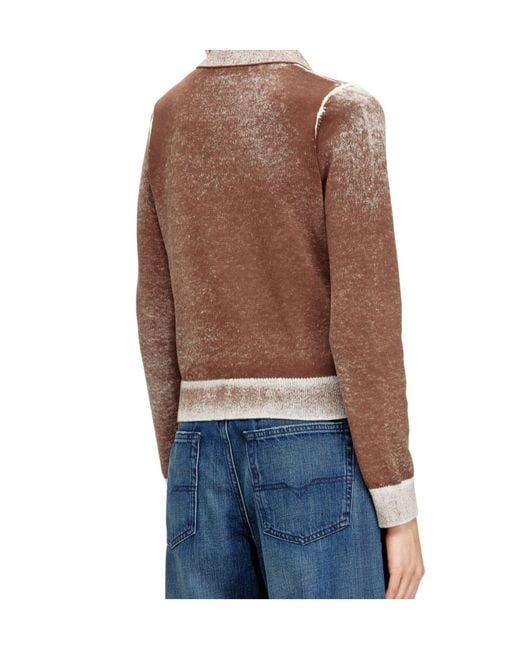 DIESEL Brown M-Loren Cardigan