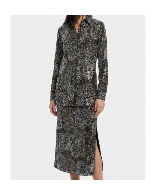 Rabanne Black Rabanne Sequin Embellished Shirt