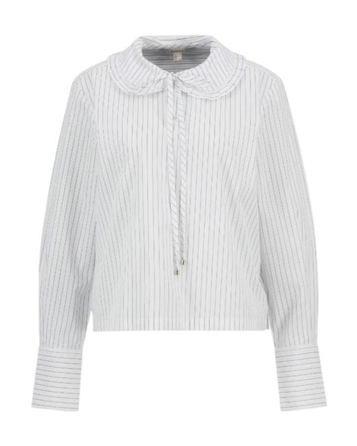 Barbour White B.Li Avery Shirt Ld61