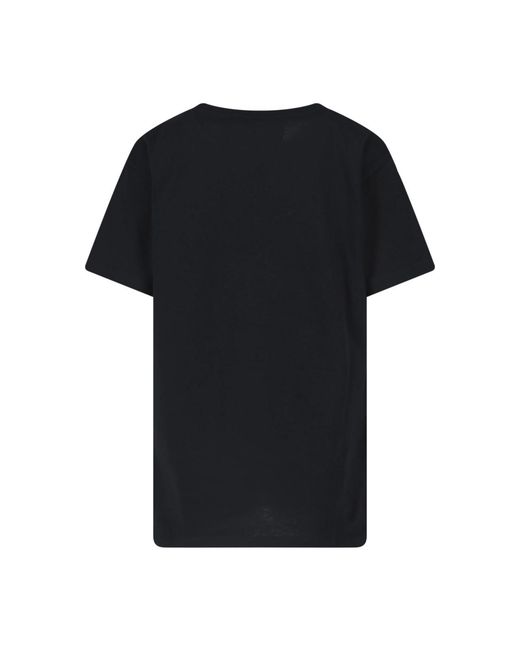 Valentino Black Panther Lady Printed Crewneck T-Shirt