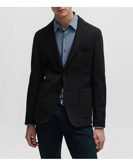 Boss Black Long-Sleeved Casual Jacket for men