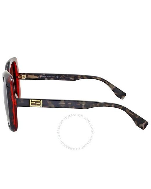 Fendi Multicolor Square Sunglasses