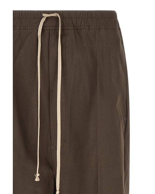 Rick Owens Gray Rick S Pods Bermuda Shorts for men