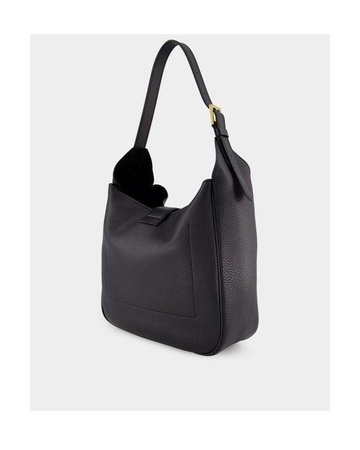 Tom Ford Black T Pin Shoulder Bag