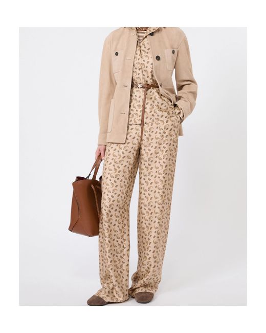 Max Mara Natural Studio Mstudente Paisley Printed Shirt