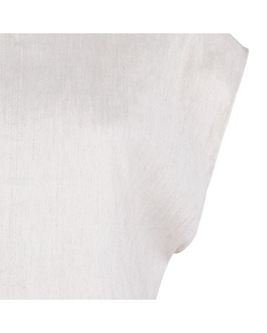 Calvin Klein White Short-Sleeved Crewneck Top