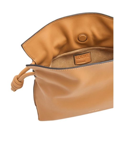 Loewe Metallic Mini Flamenco Clutch Bag