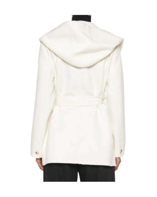 Mackage White Long-Sleeved Coat