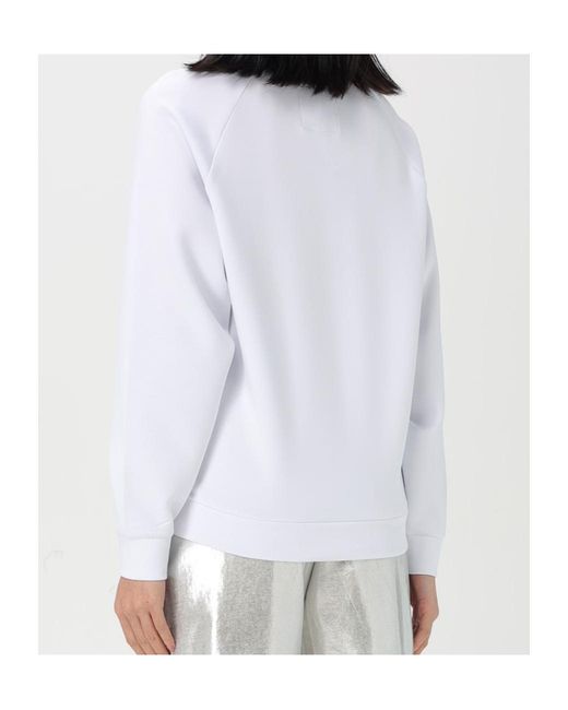 ARMANI EXCHANGE White Long Sleeve Sweatshirt