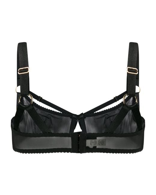 Bordelle Black Adjustable Multi-Strap Bra