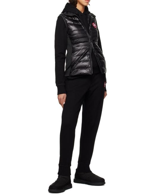 Canada Goose Black Hybridge Lite Down Gilet
