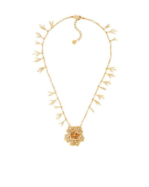 Dior Metallic Jardin De Necklace
