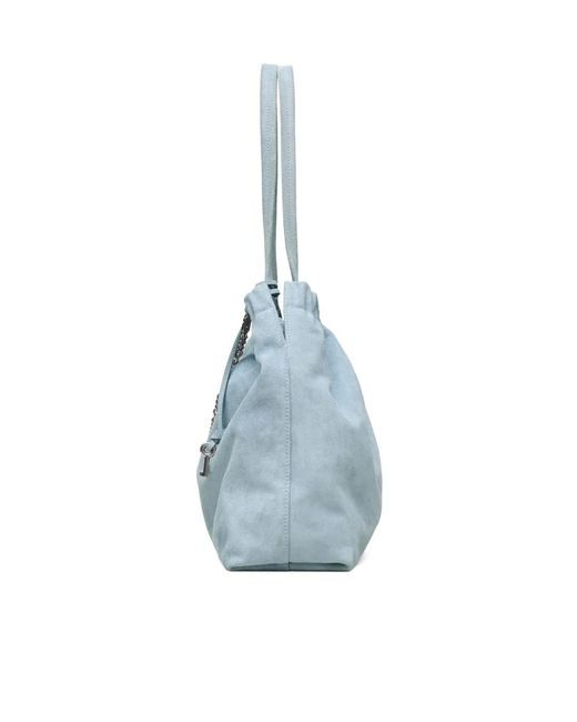 Marc Jacobs Blue The Cristina Suede Tote