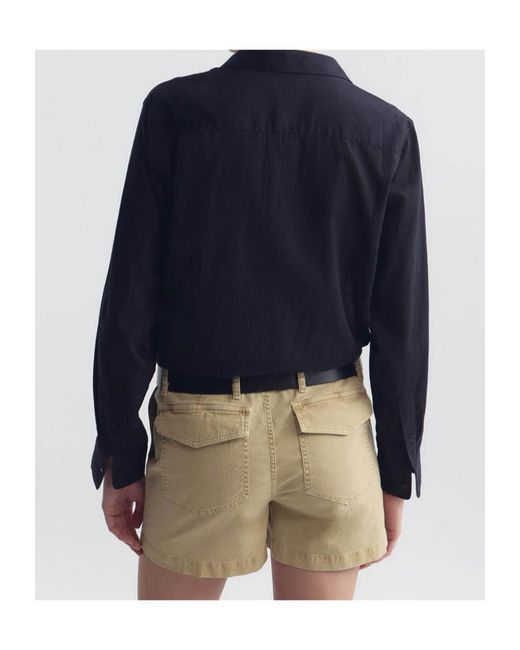 Nili Lotan Blue Nathael Shirt