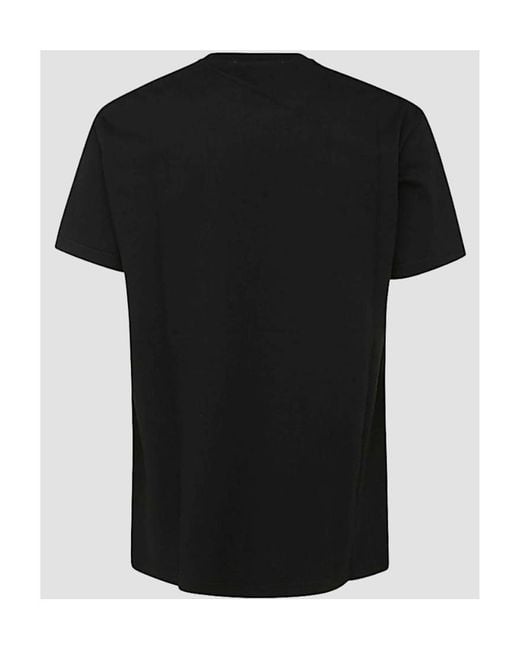 Vivienne Westwood Black Orb-Embroidered Crewneck T-Shirt for men