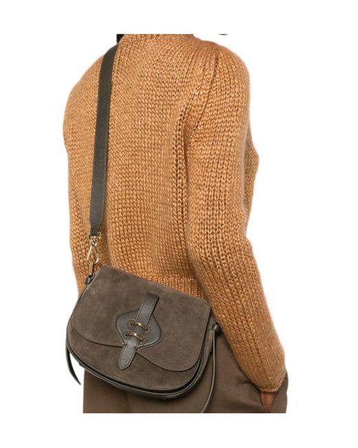 Coccinelle Multicolor Flap Detail Shoulder Bag