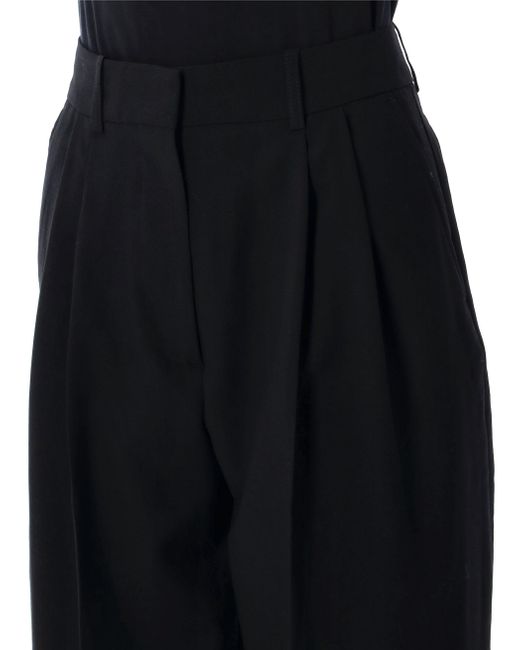 Studio Nicholson Black Sperro Pleated Pants