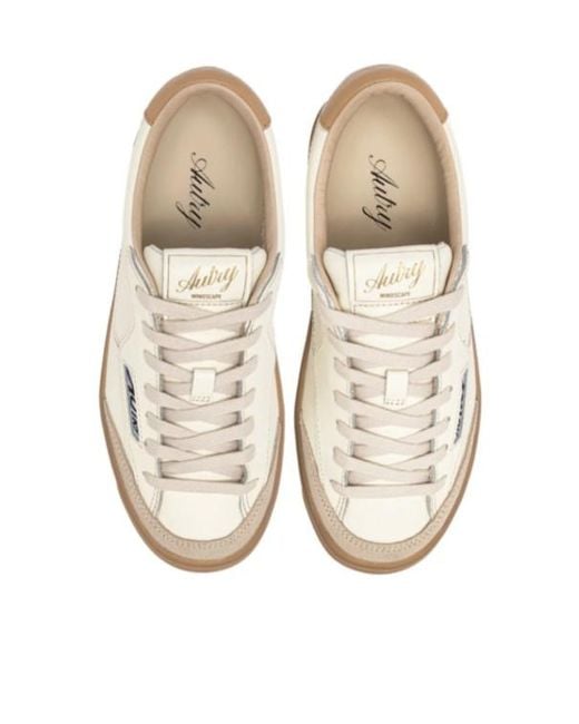 Autry White Windscape Low Sneakers
