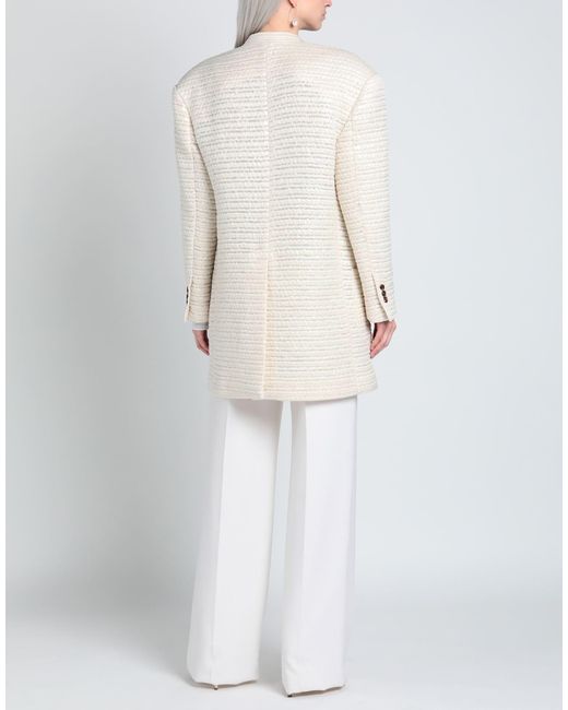 Dolce & Gabbana White Full-Length Jacket