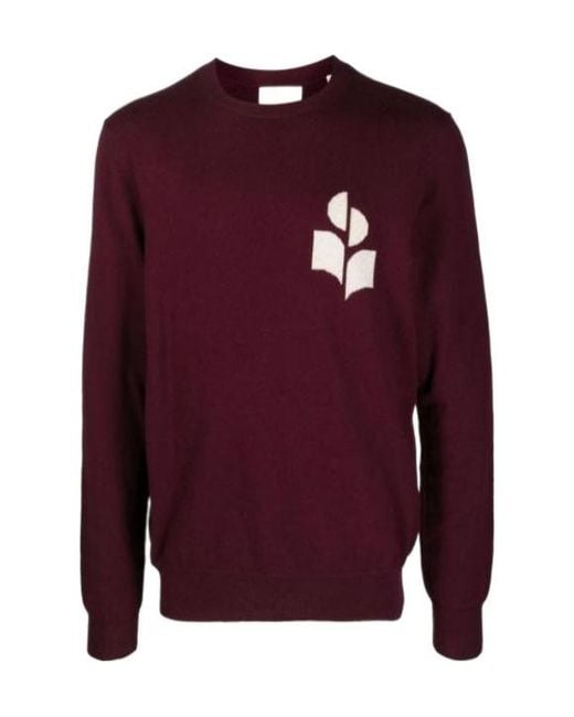Isabel Marant Red Evans Sweater for men