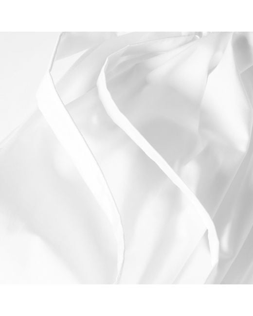 Givenchy White Long-Sleeve Midi Shirt Dres