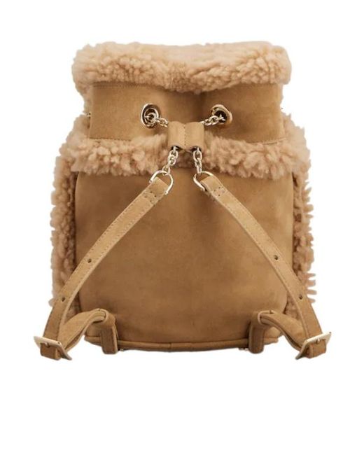 Roger Vivier Natural Très Vivier Backpack