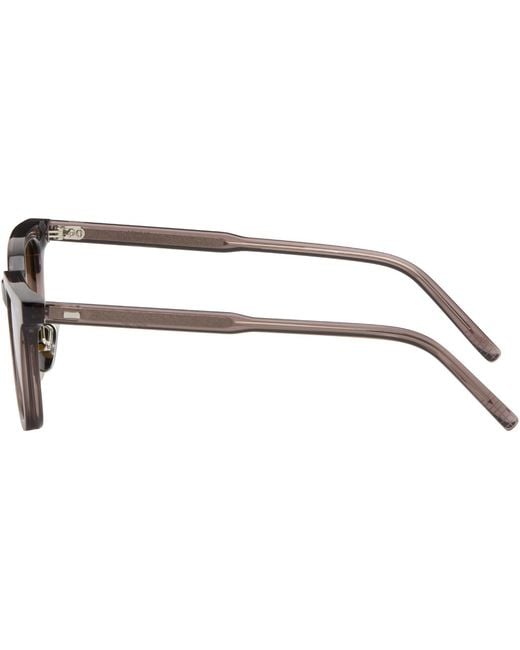Studio Nicholson Brown Type 1 Sunglasses for men