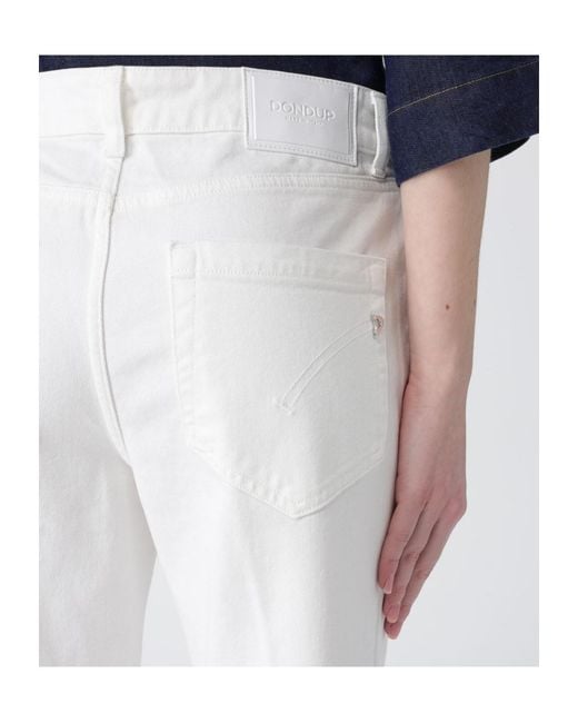 Dondup Blue Koons Buttoned Jeans