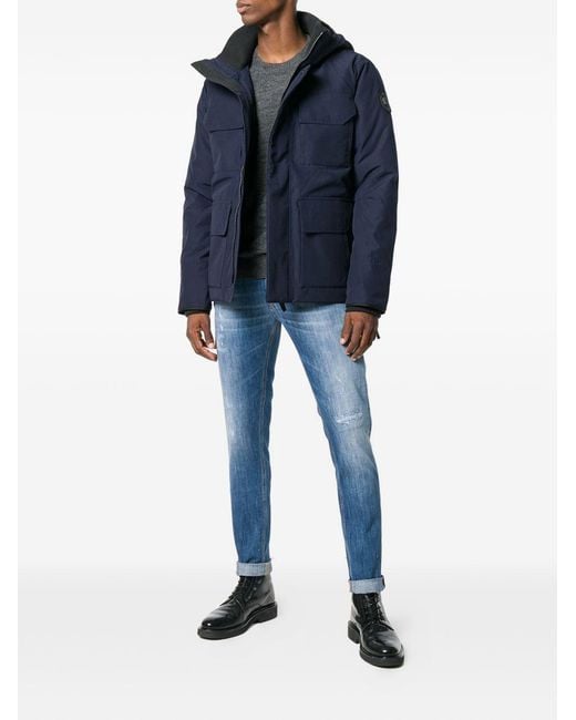 Dondup Blue Belt Loop Jeans for men