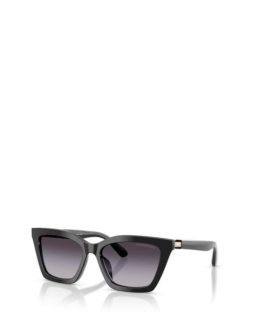 Emporio Armani White Butterfly Sunglasses