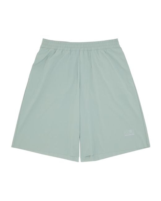 MM6 by Maison Margiela Green X Salomon Running Shorts