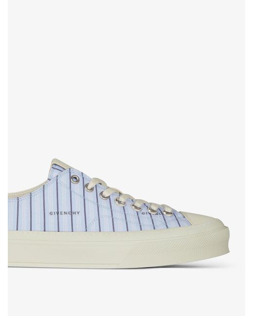 Givenchy Blue City Low-Top Sneakers for men