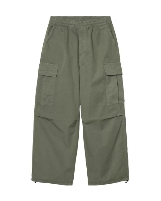 Carhartt Green Wip Madler Relaxed Cargo Pants for men