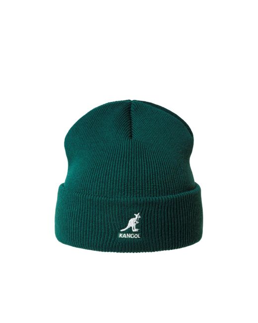 Kangol Green Logo Knitted Hat for men